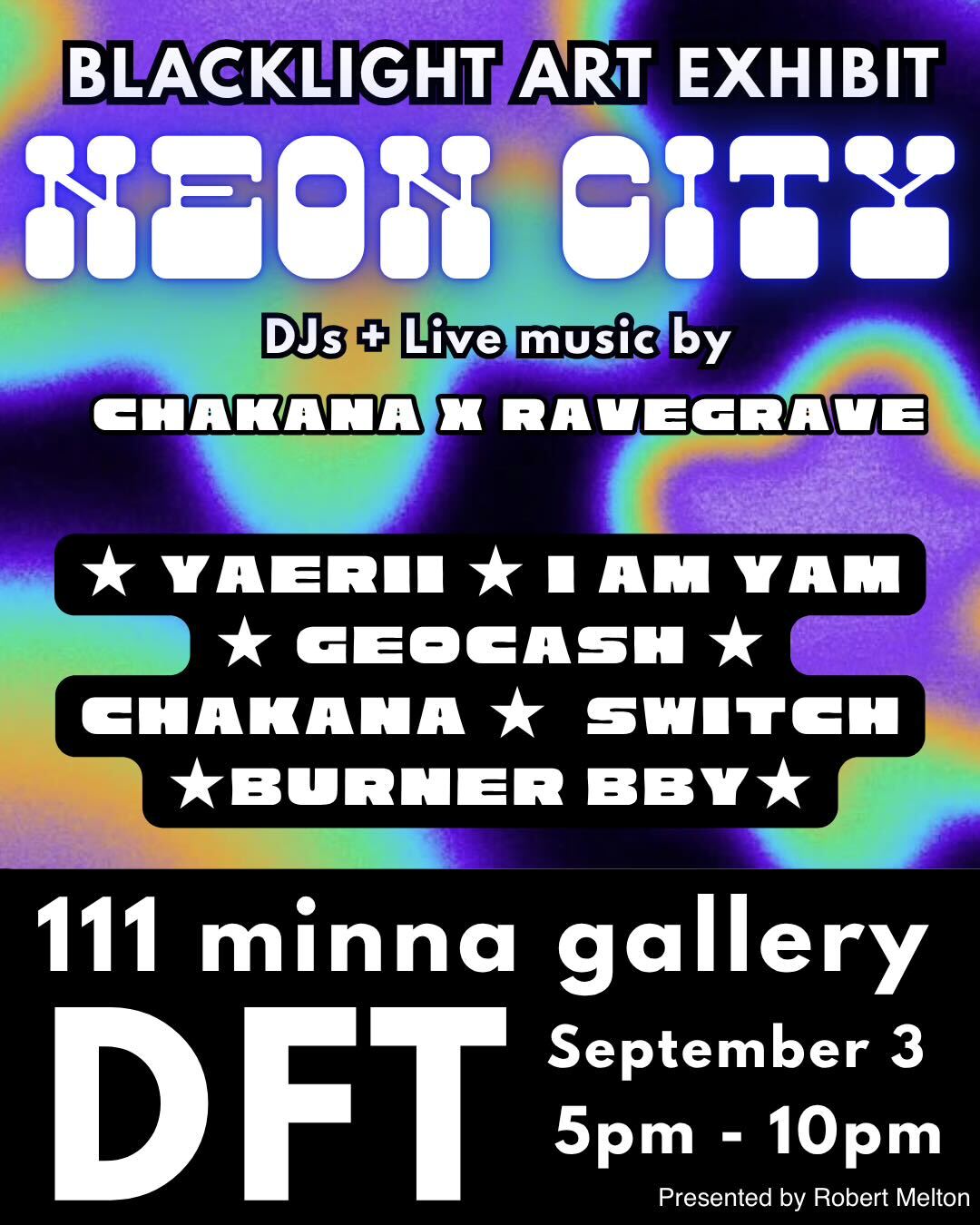 Neon City Flyer